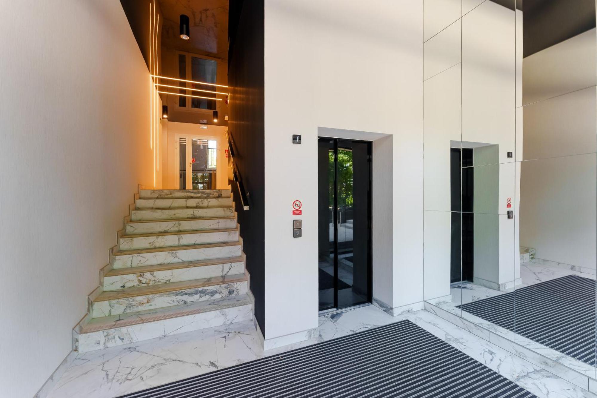 Apartament Kapitanski Z Widokiem Na Morze 4 Pietro - By Perlowa Przystan Rent 시아노제티 외부 사진