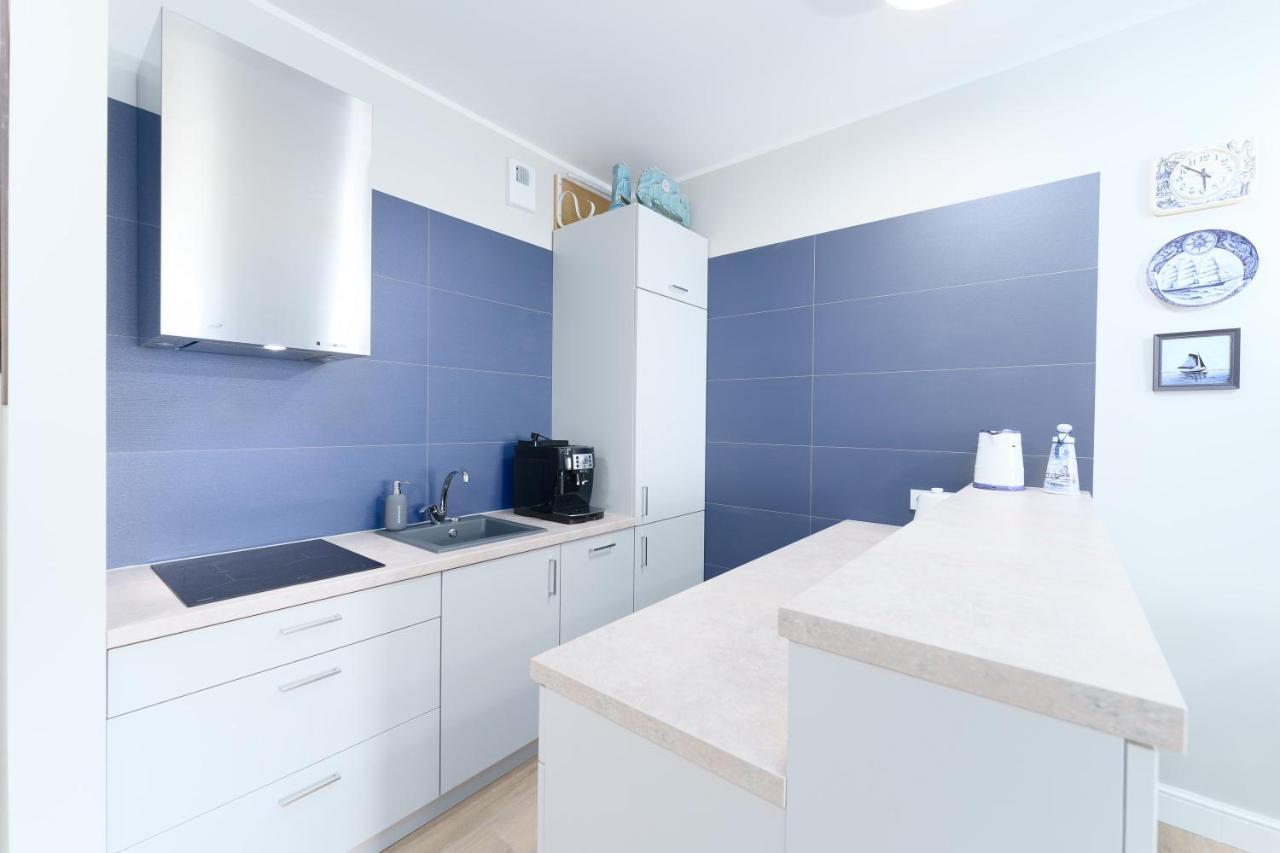 Apartament Kapitanski Z Widokiem Na Morze 4 Pietro - By Perlowa Przystan Rent 시아노제티 외부 사진