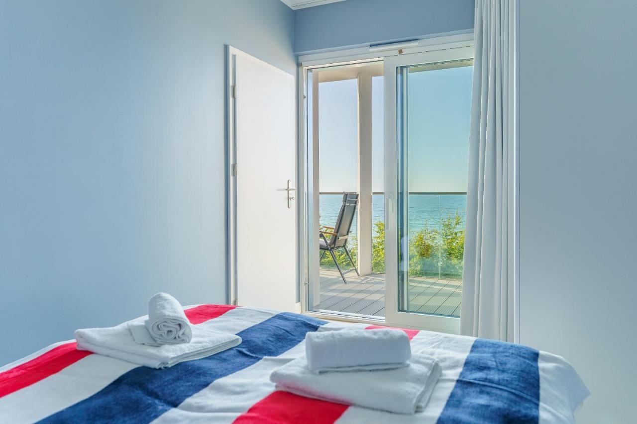 Apartament Kapitanski Z Widokiem Na Morze 4 Pietro - By Perlowa Przystan Rent 시아노제티 외부 사진